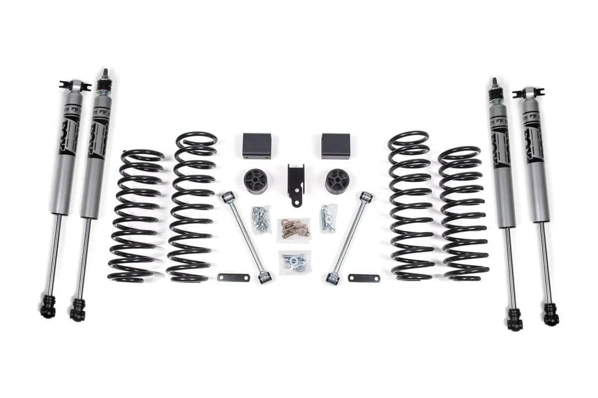 07-11 Jeep Wrangler JK 2WD 3 Inch Lift Kit With Nitro Shocks Zone Offroad