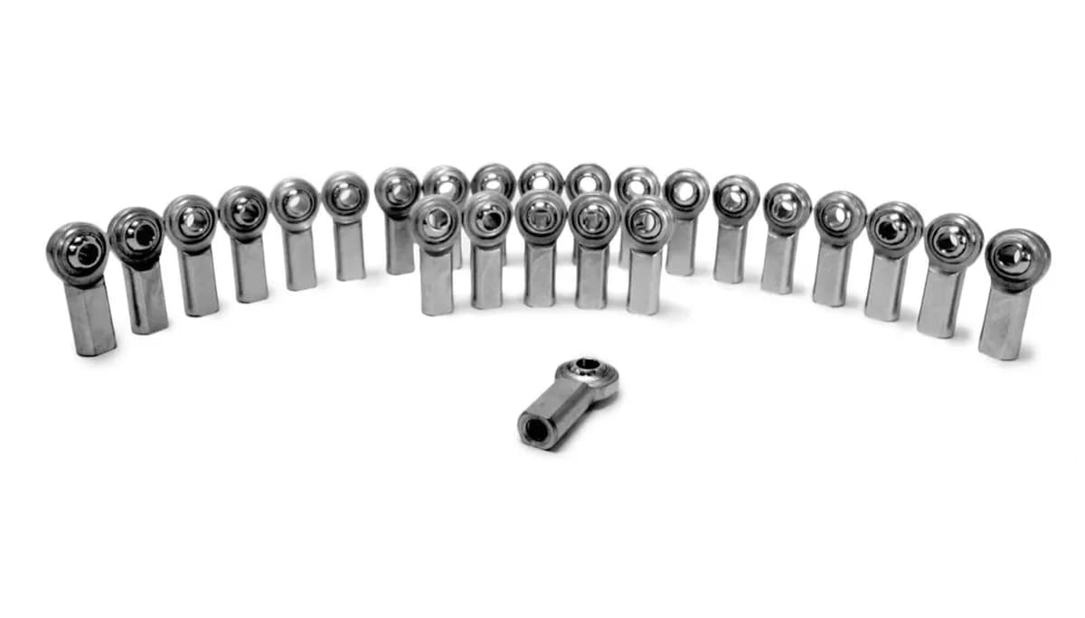 Steinjäger Inch Female Rod Ends Steel Housing, Bronze Race 5/16-24 RH 25 Pack