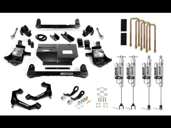 Cognito 4-Inch Performance Lift Kit with Fox PSRR 2.0 Shocks for 11-19 Silverado Sierra 2500 3500 2WD 4WD