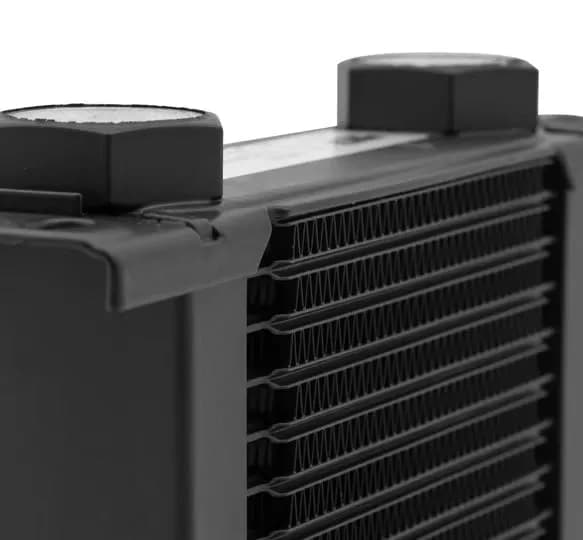 Earl's UltraPro Oil Cooler - Black - 16 Rows - Narrow Cooler