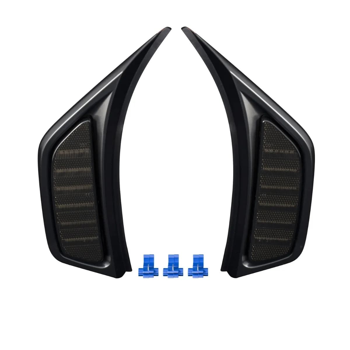 2018-2023 Jeep JL Wrangler LED Fender Lights (pair), Smoked - FL0037