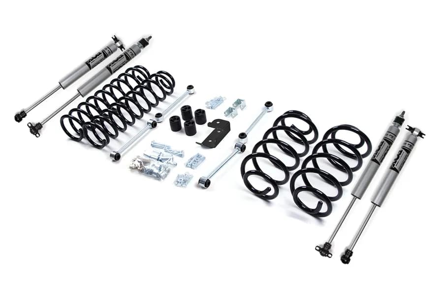 19972002 Jeep TJ 3in Susp Lift Kitfrt Coils Rr Coilsfox Shks