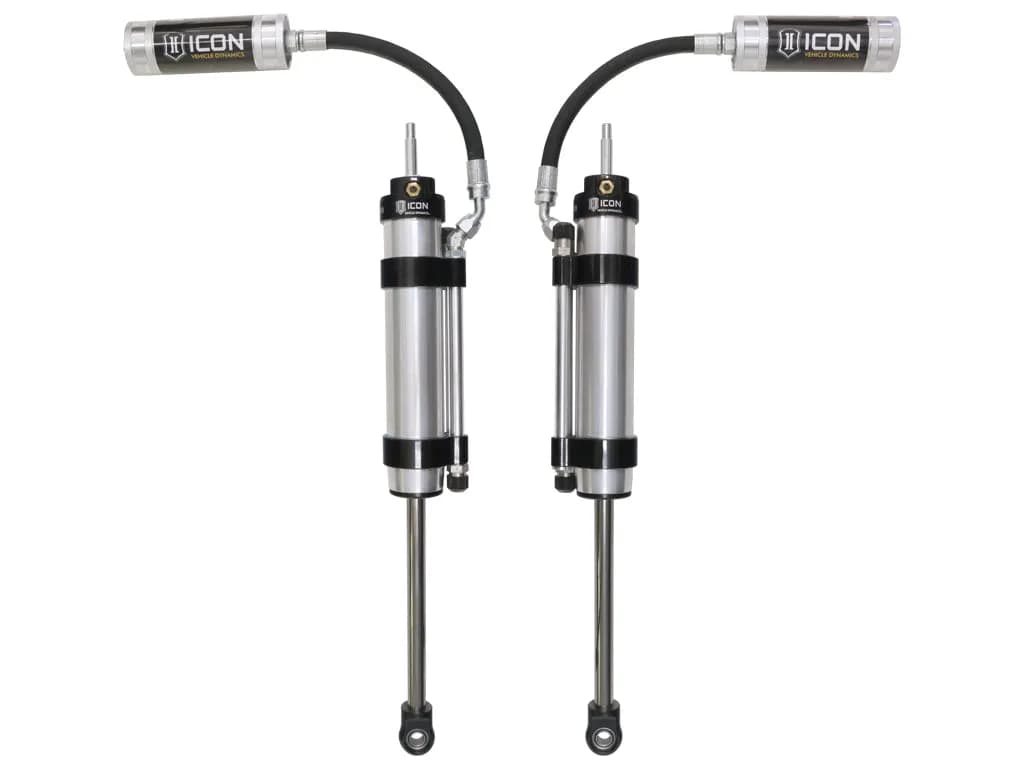 Icon Vehicle Dynamics Omega Series Bypass Front RR Shocks, Pair, 4.5in Lift - JK