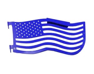 Steinjäger Doors Wrangler TJ 1997-2006 Trail, American Flag Style Southwest Blue