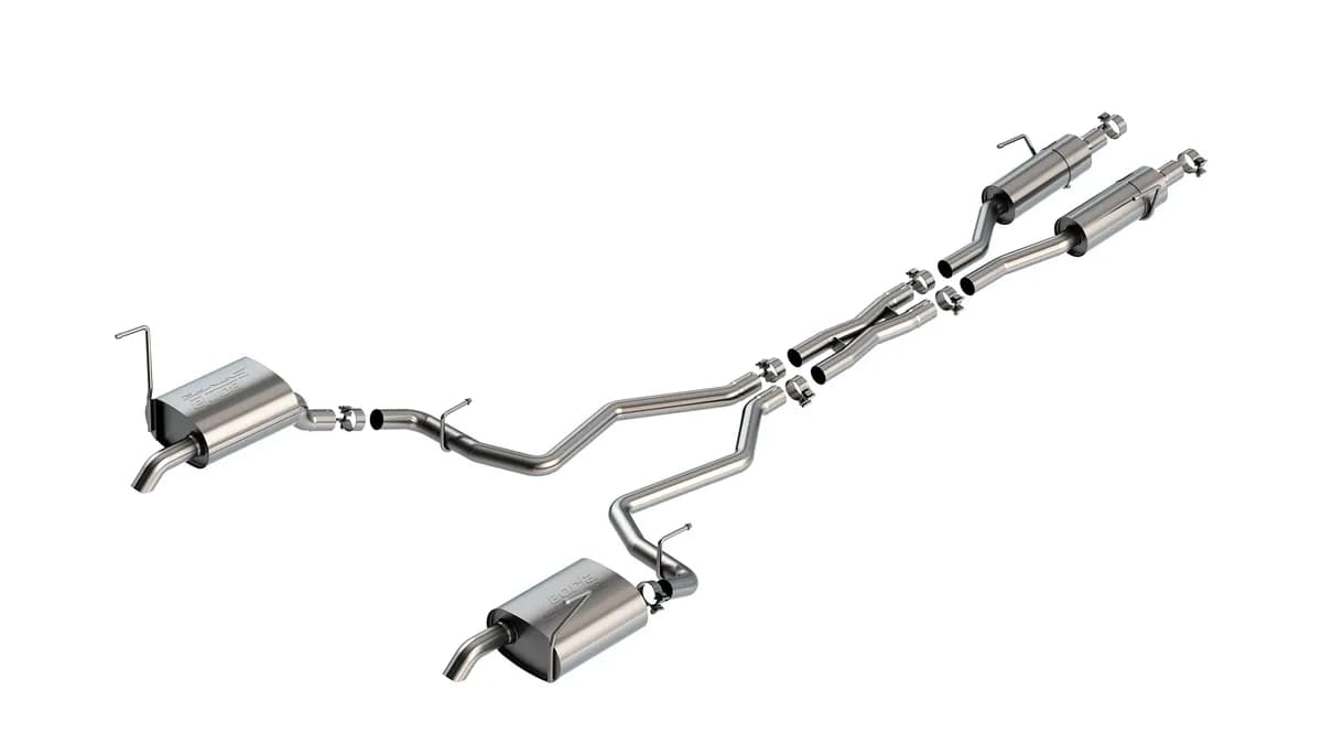 "jeep Grand Cherokee l '21-23 3.6l v6 at 2+4wd 4DR ""s-Type"" Cat-Back Exhaust System Turndown Tips"