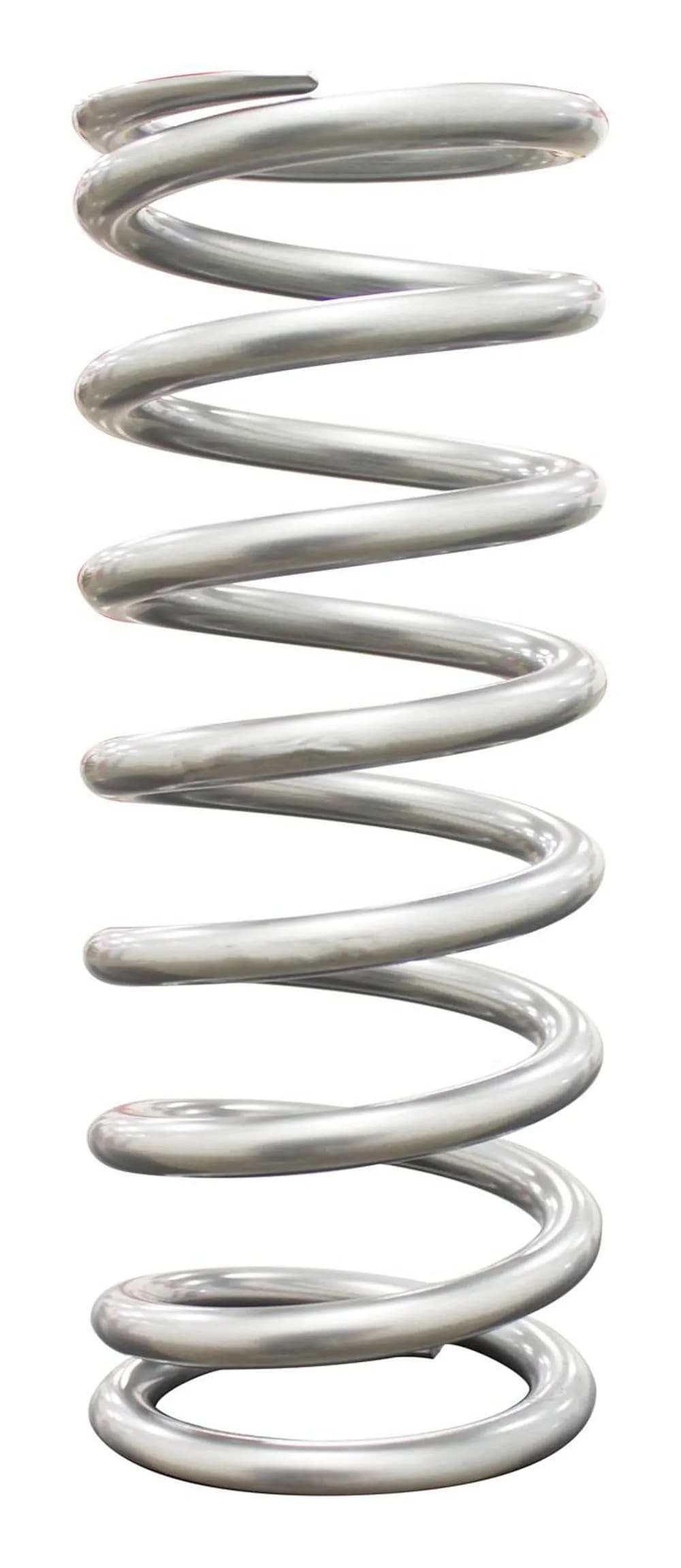 QA1 12HT400 Spring, Cr-Si High Travel 2-1/2 Id 12 X 400 Lbs/In. Silver Pwdr Coat