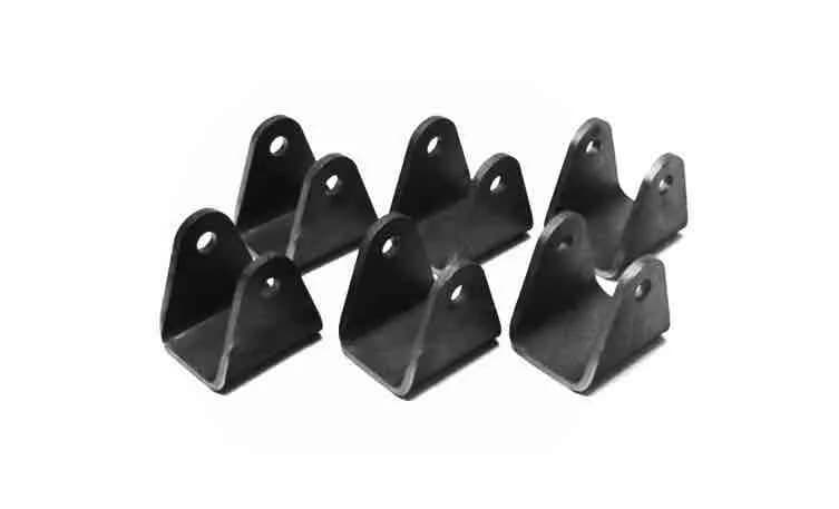 Steinjäger Tabs and Clevises, Weld On 4 Link Tab and Clevis Kits 0.625 Bore Straight Mount 2.50 Inch Clevis Jaw 6 Clevises