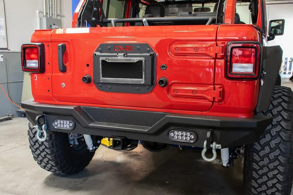 DV8 Spare Tire Delete Kit