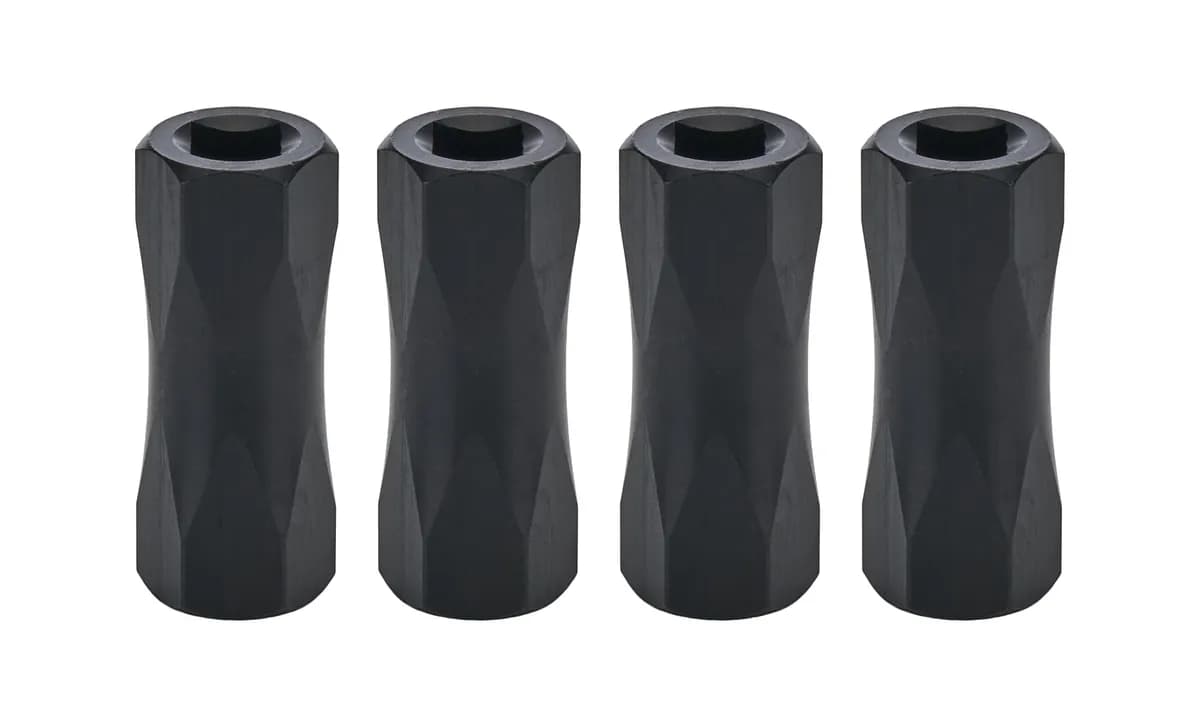 Carb Hold Down Nuts 5/16in-24 Thread 4pk