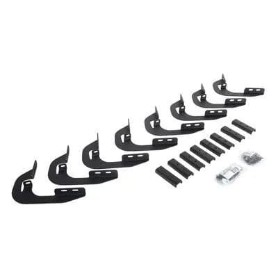 go Rhino - 6942355 - Rb10/Rb20 Running Boards - Mounting Brackets Only - Textured Black