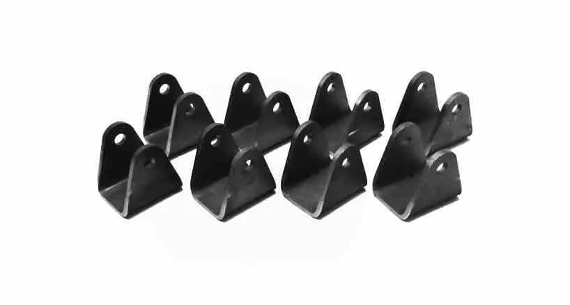 Steinjäger Tabs and Clevises, Weld On 4 Link Tab and Clevis Kits 0.625 Bore Straight Mount 3.00 Inch Clevis Jaw 8 Clevises