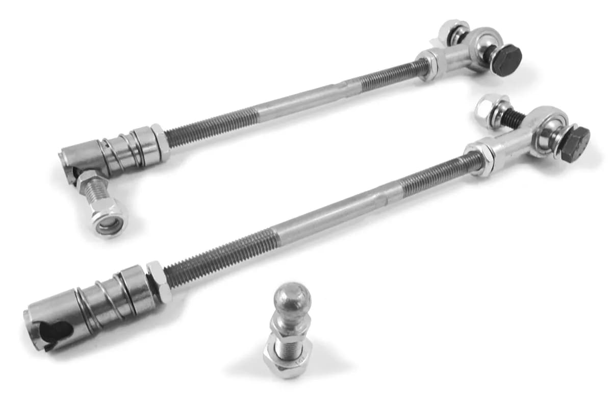 Steinjäger Suspensions Wrangler TJ 1997-2006 Sway Bar End Links Rear, Stock Height, Quick Disconnect