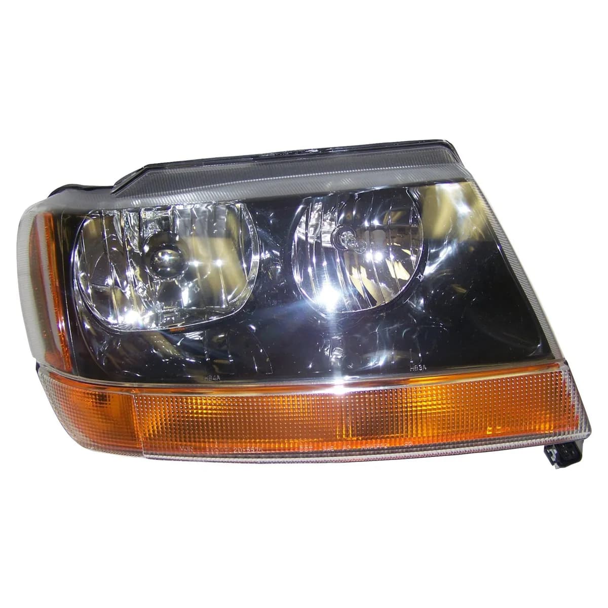 1999-2004 Grand Cherokee WJ Right side; less bulb; Laredo/Sport USA/Canada; without Leveling