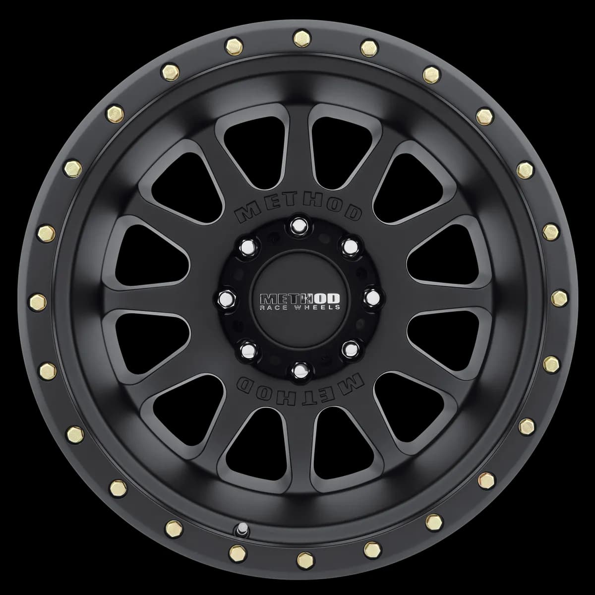 Aluminum Wheels 20x10 NV MR605 Bolt Pattern 8 On 180 Offset -24 Matte Black MB Method
