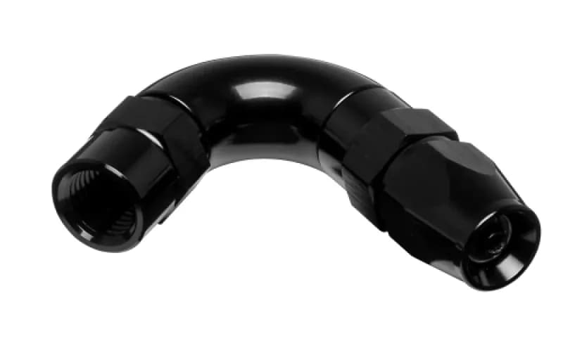 120 Degree High Flow Hose End Fitting; -3AN; For PTFE Lined Hose;