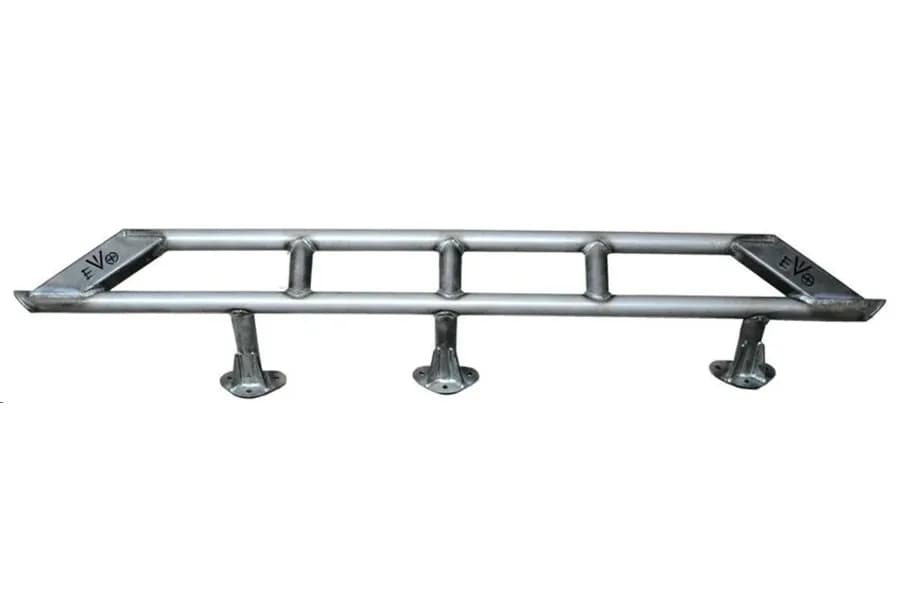 EVO Manufacturing Rock Slider Raw - Passenger - JK 4Dr