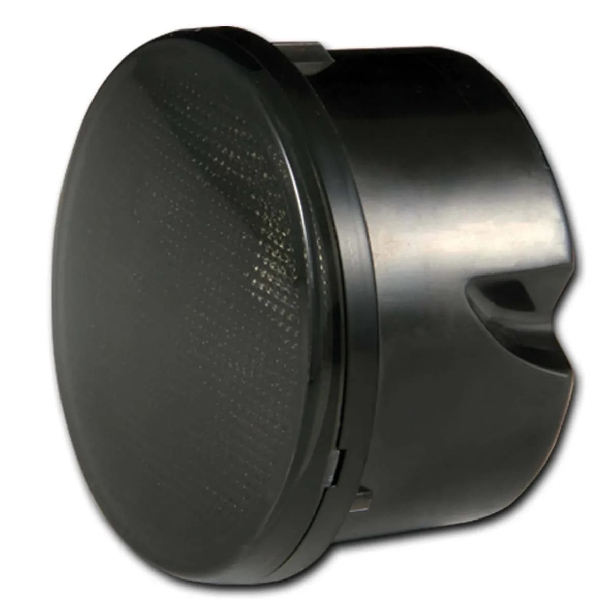 Turn Signal Light; Fits In Front Bumper; LED; Smoke Lens; Amber; Pair;