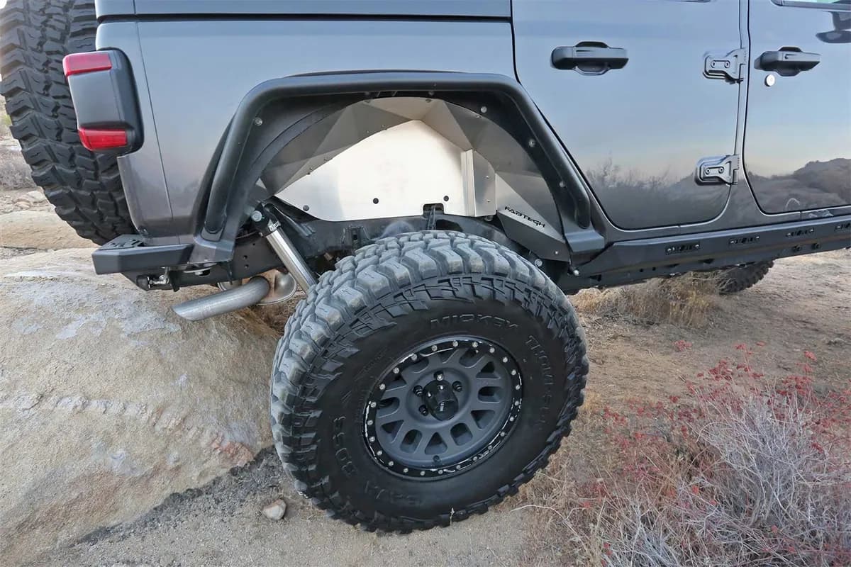 FabTech Rear Inner Fender Liners - JL