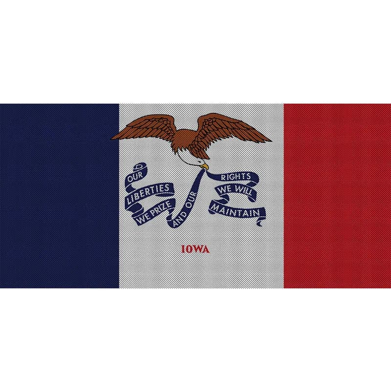 Iowa State Flag - JT or Gladiator: 2024
