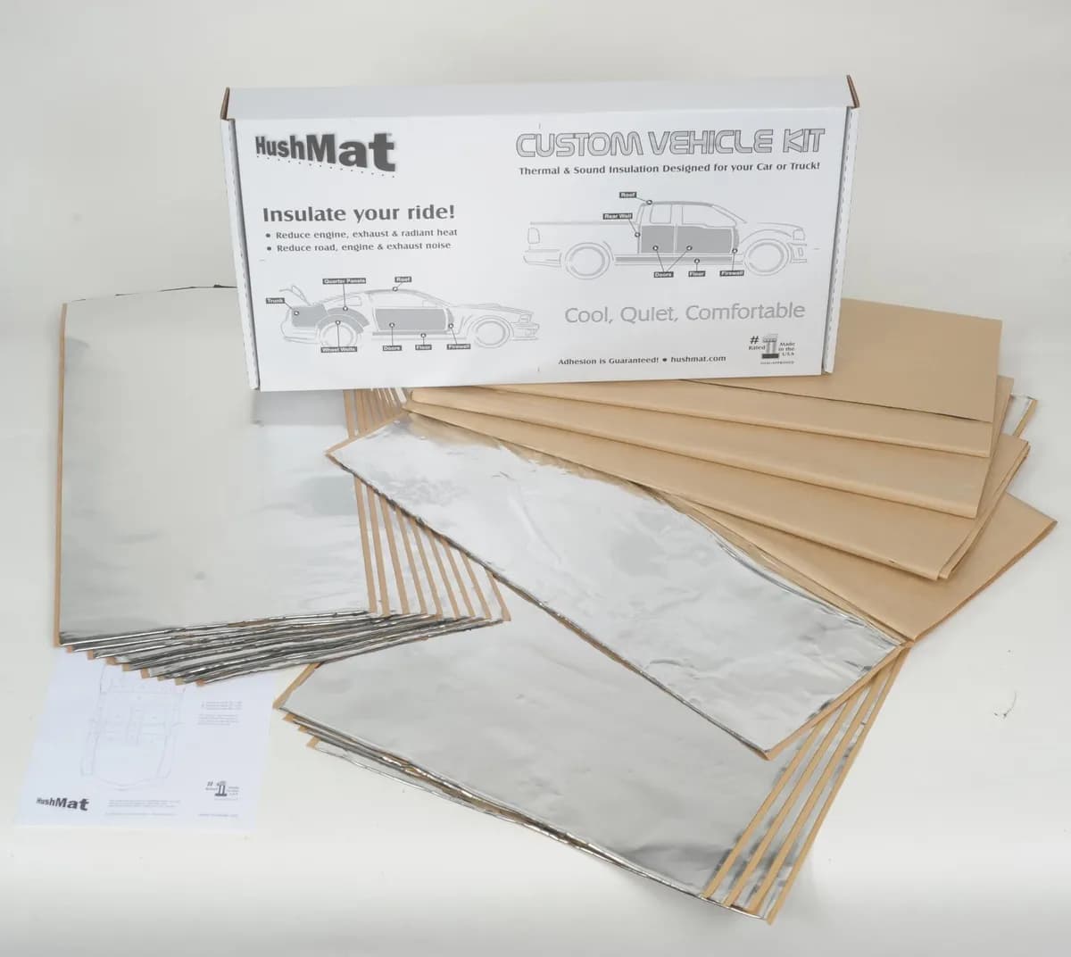 66508 - 1984 2001 Jeep Cherokee XJ 2 Dr Complete Insulation Kit