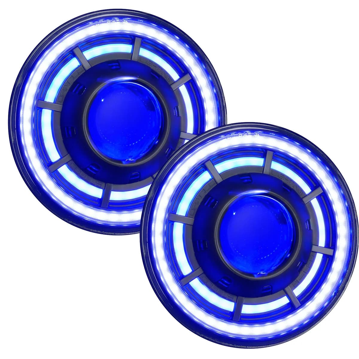 Oracle Oculus 7" ColorSHIFT Bi-LED Projector Headlights for Jeep JK