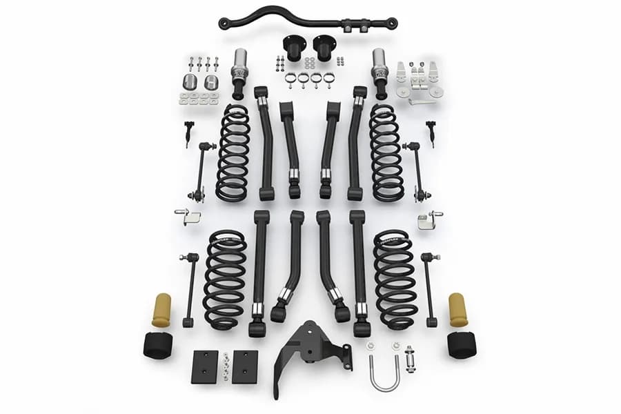 JK 2DR 3in Alpine Rt3 Short Arm Suspension System – no Shocks
