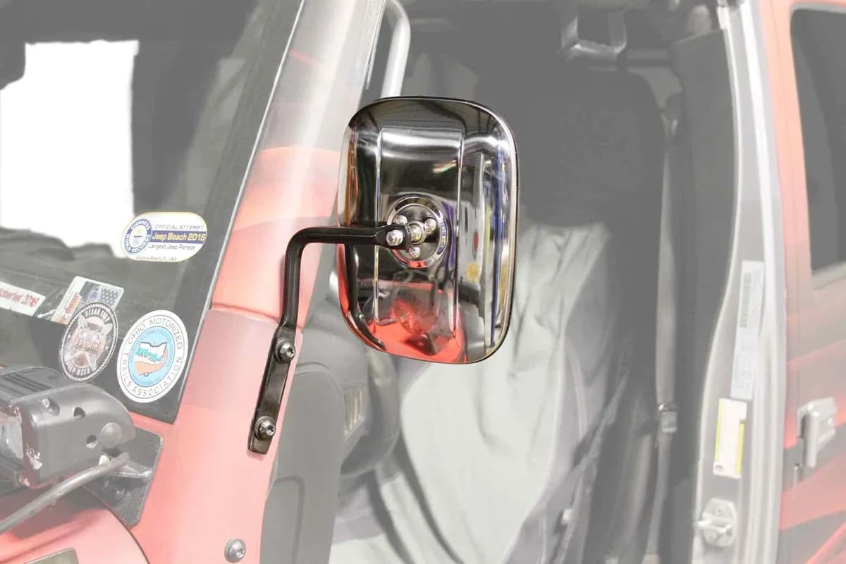 Steinjäger Exterior Accessories Wrangler JK 2007-2018 Mirrors A Pillar Black