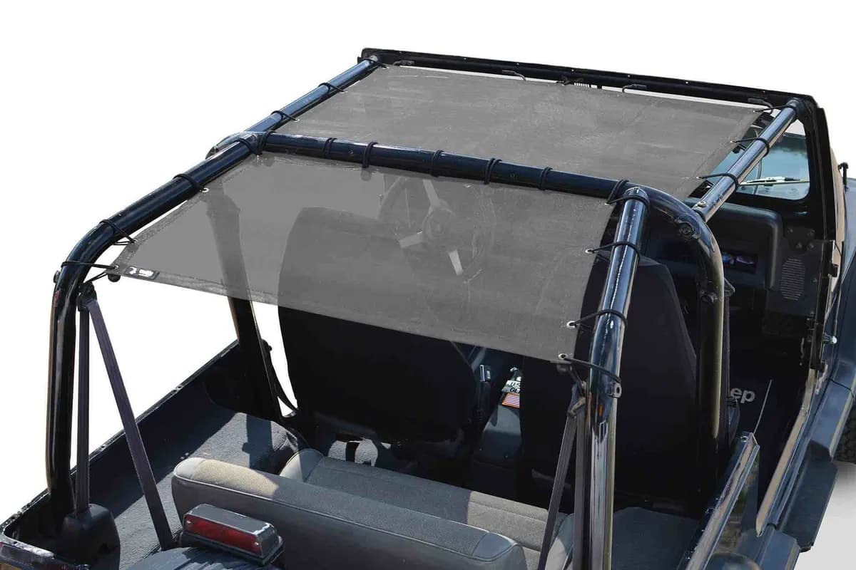 Steinjäger Tops and Covers Wrangler YJ 1987-1995 Fabric Teddy Gray Front Seats Only