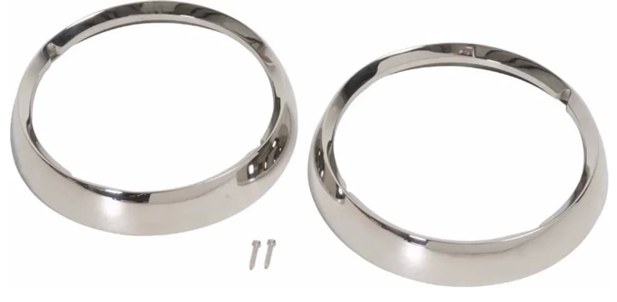 Steinjäger Exterior Accessories CJ-7 1976-1986 Headlight Bezel Stainless