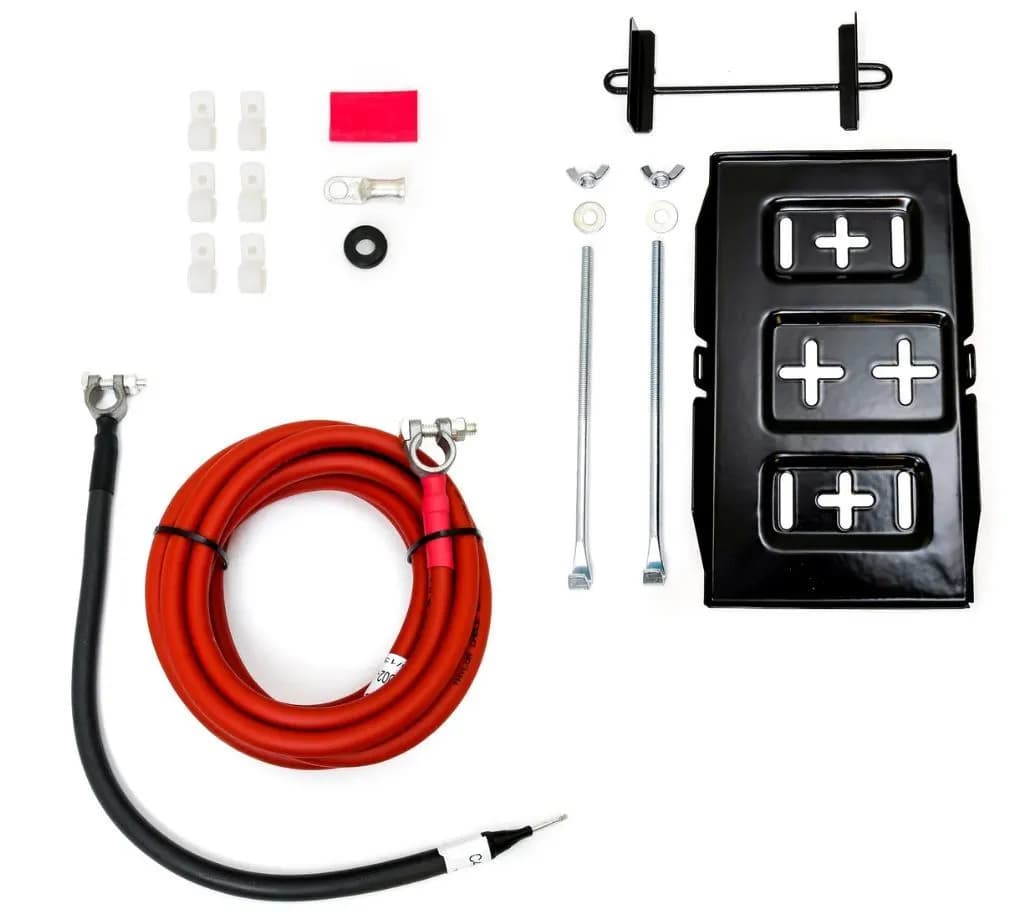 Taylor Cable Battery Relocator Kit -2Ga Single Trunk