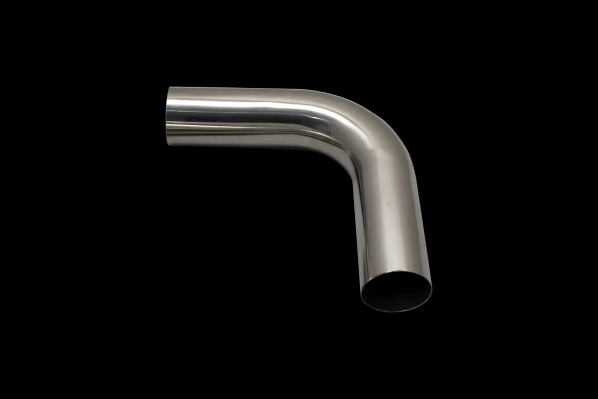 M&rel Bend 304ss Polished 3in 90 Degree 1.5d 6in Leg no Application