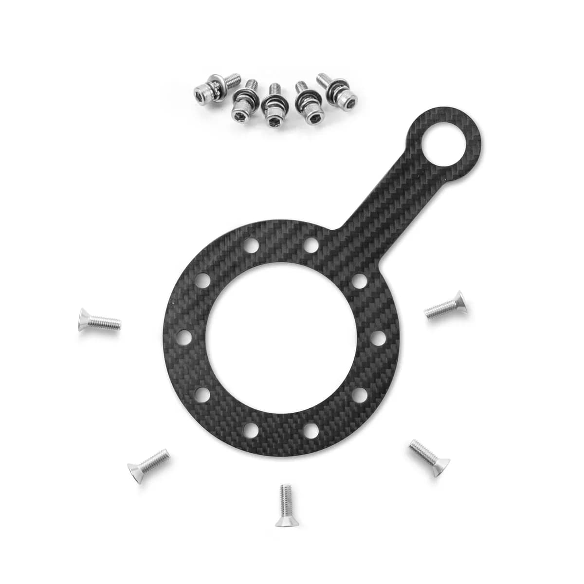 Carbon Fiber 1 Hole Switch Plate f
