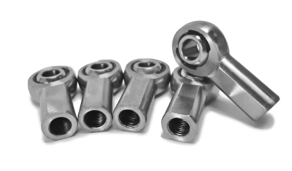 Steinjäger Inch Female Rod Ends Chrome Moly Housing, Nylon Race 5/8-18 RH 5 Pack