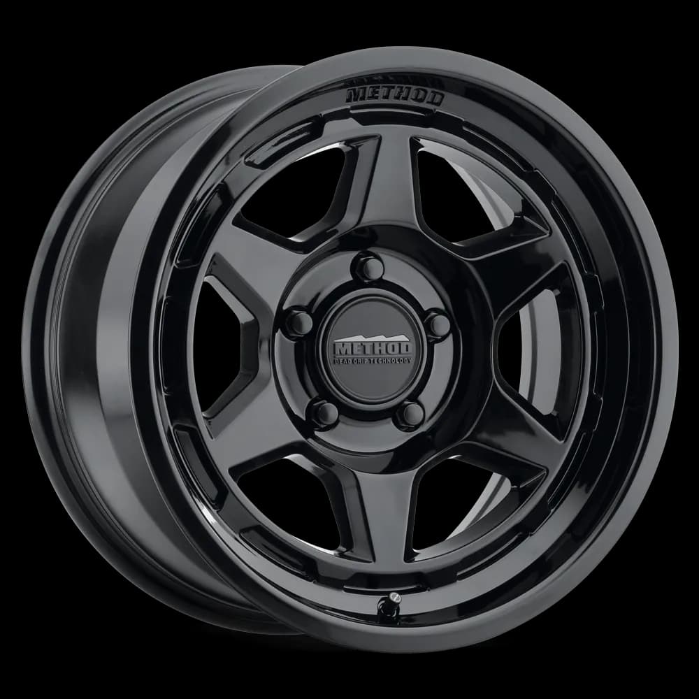 MR708 Bead Grip 17x8.5 0mm Offset 6x135 87mm Centerbore Gloss Black