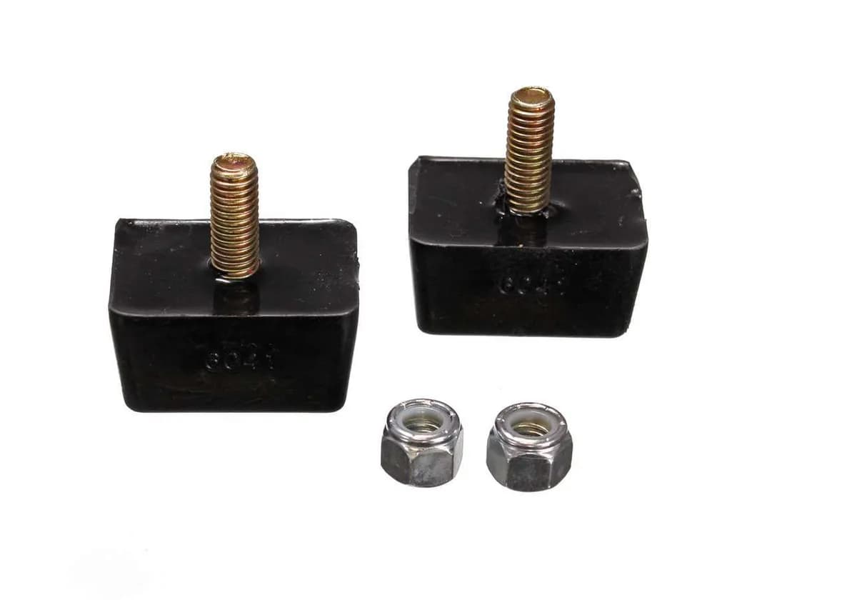 Universal Bump Stop Setblkperformance Polyurethanelow Profile Rectangular2/Set