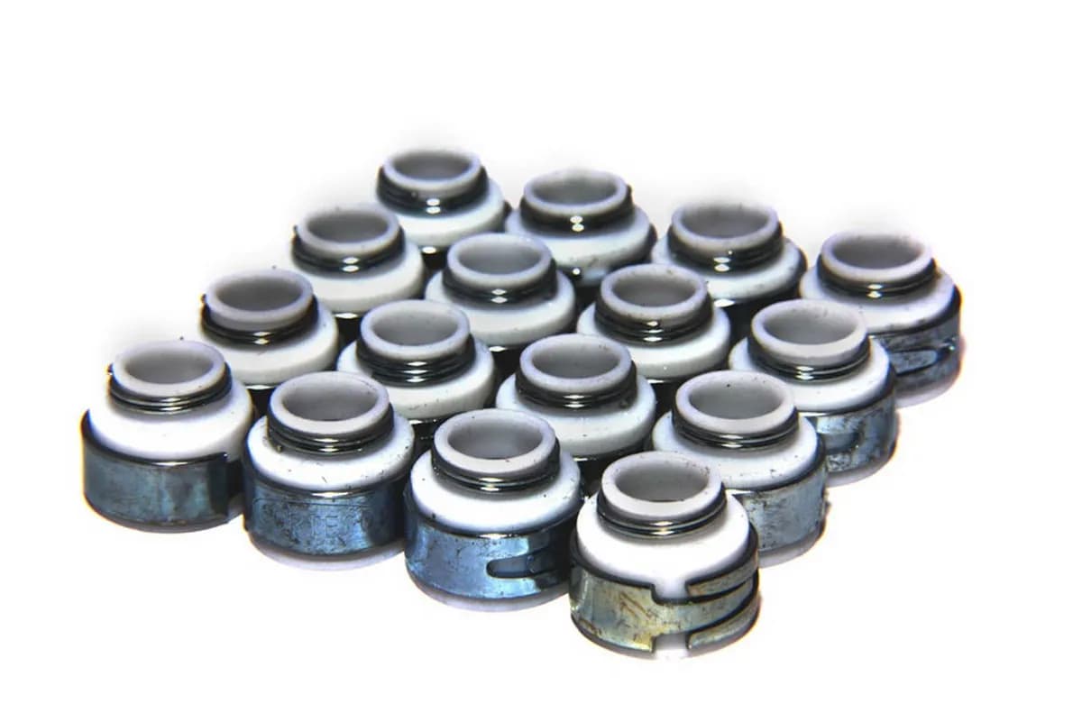 COMP Cams 503-16 Set of 16 PTFE Valve Seals for .530 Guide Size, 11/32 Valve Stem