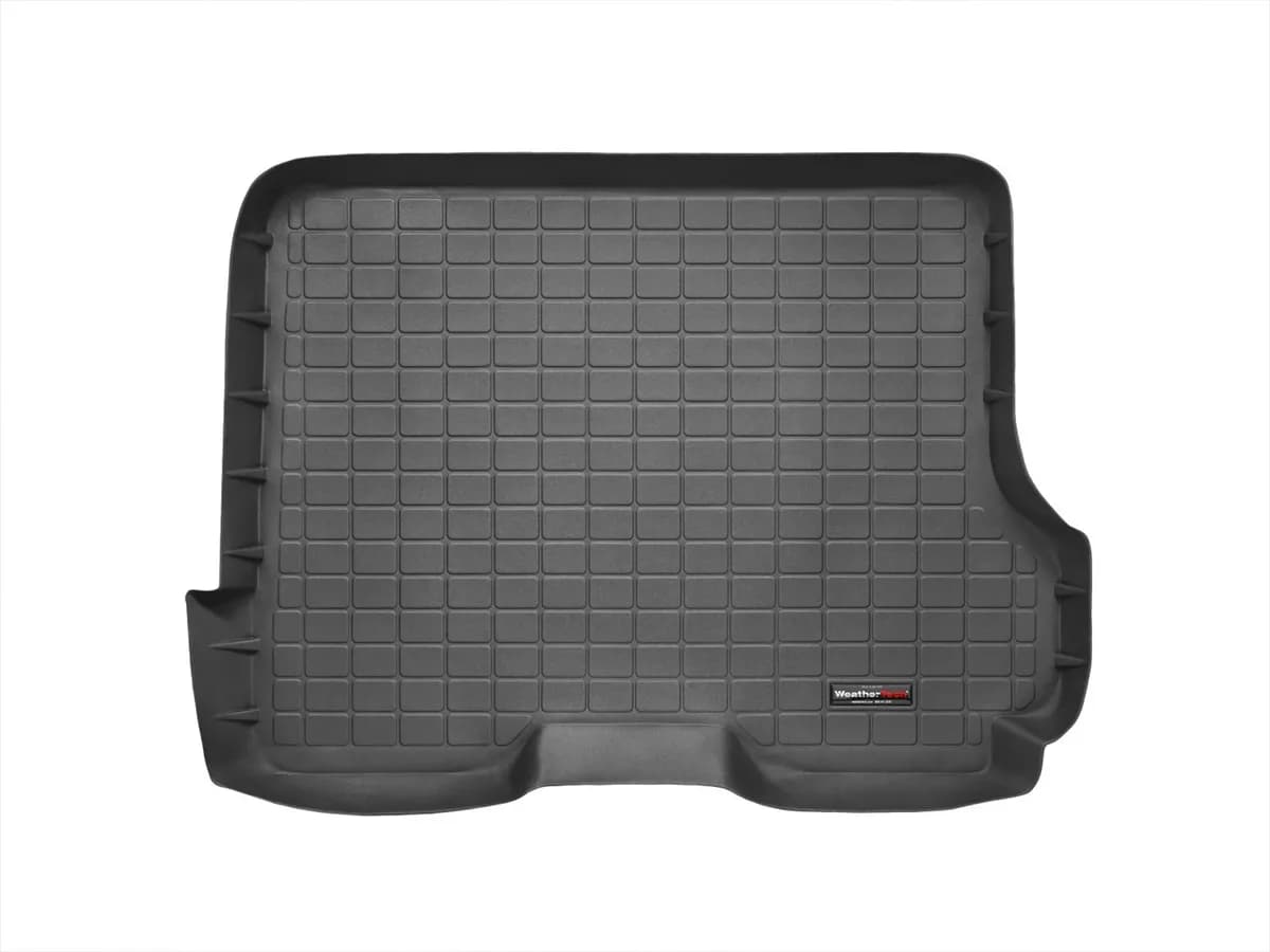 1984 - 1996 Jeep Cherokee (2 door) Black Cargo Liners / 1997 - 2001 Jeep Cherokee (2 door) Black Cargo Liners / 1984 - 1996 Jeep Cherokee (4 door) Black Cargo Liners