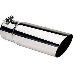 Gibson Performance Exhaust 500361 Stainless Steel Tip>Single Wall Angle Tip