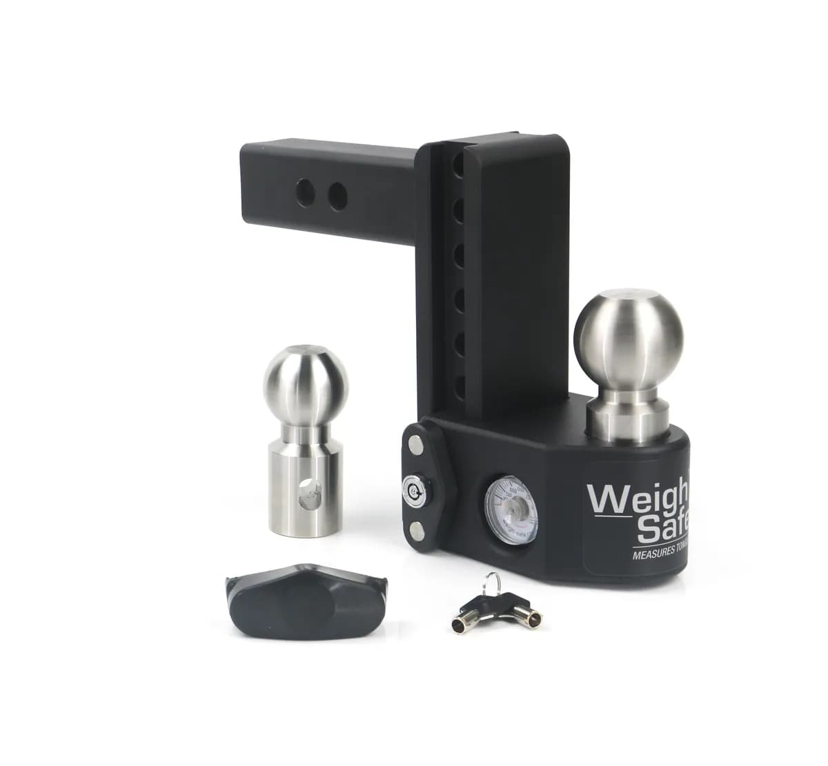 Tongue Weighing Adj Ball Mount Inc 2in And 25/16in Balls 6in Drop2in Shank