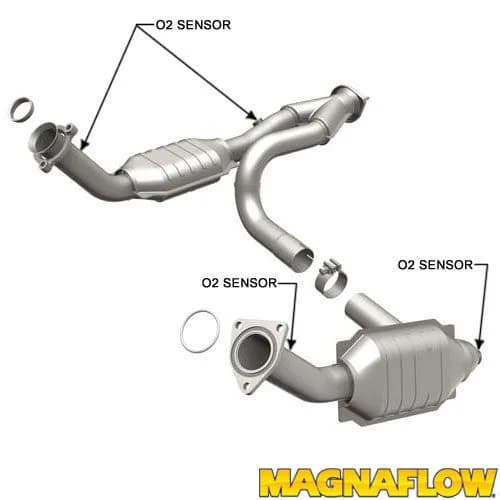 MagnaFlow HM Grade Federal / EPA Compliant Direct-Fit Catalytic Converter 93419