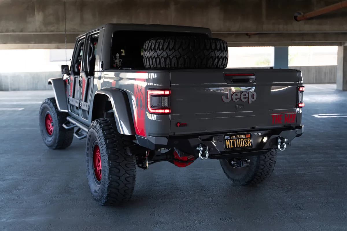 DV8 Offroad RBGL-11 2020-2023 Jeep Gladiator JT FS-15 Series Rear Bumper