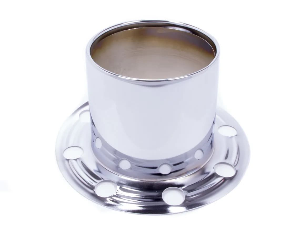 Hub Covers Chrome Bulk 4.9in od Open Derby