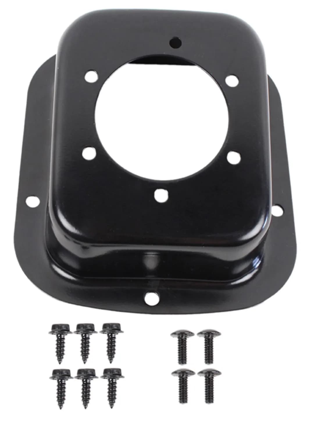 Exterior Accessories 1978-1983 Replacement Parts Fuel Filler Neck Bezel Black Stainless Steel