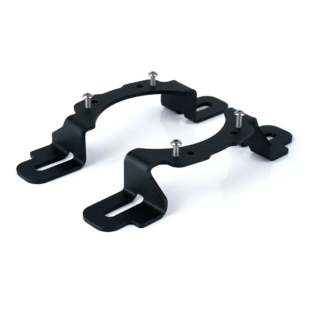 Xprite 4" Fog Light Mounting Brackets for Jeep Wrangler JK JKU 2013-2018 Hard Rock
