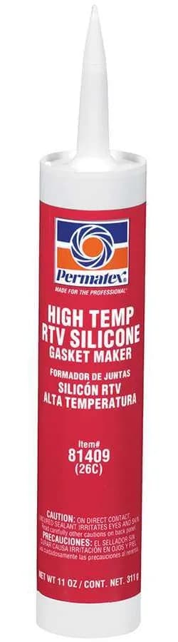 Hi-Temp RTV Silicone Red 11oz Cartridge