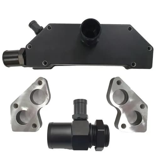 ls Ewp Block Adapter gm Gen III IV Lsx