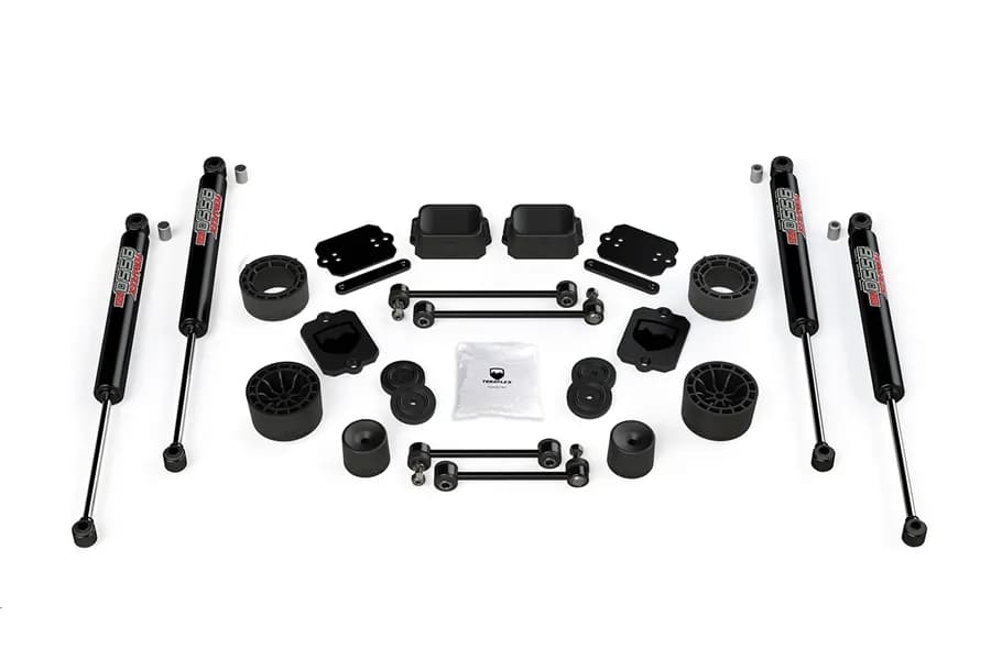 Jl 2door Sport/Sahara: 2.5 Performance Spacer Lift Kit W/ 9550 Vss Shocks
