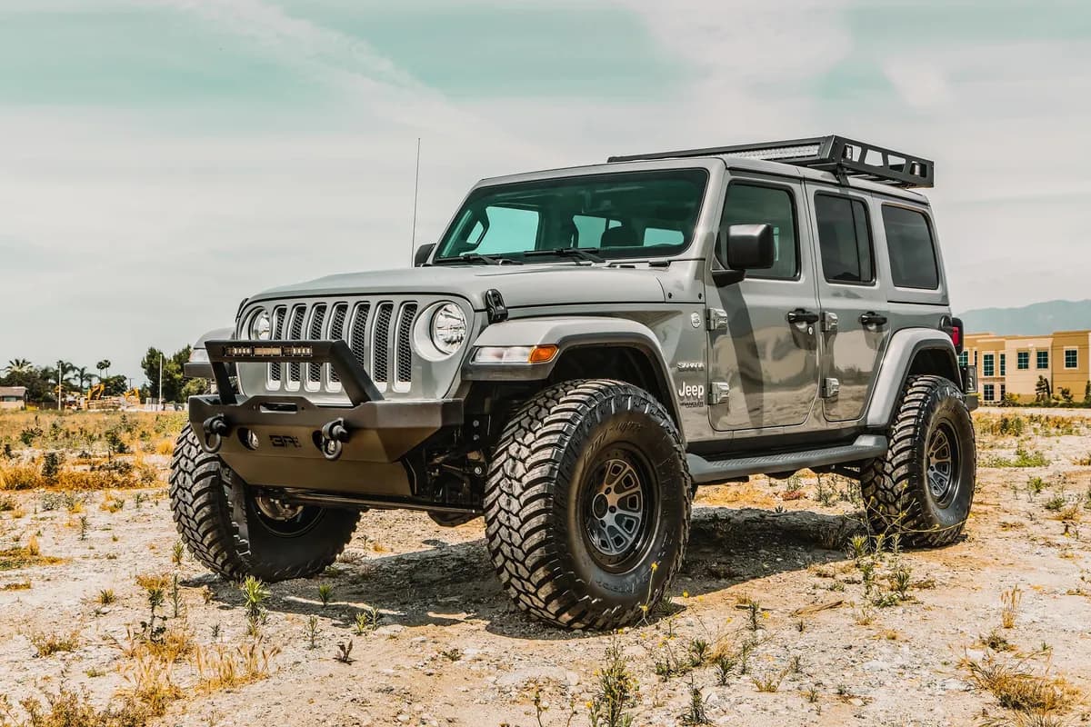 2018-2026 Jeep Wrangler JL & Gladiator JT Front Bumper Skid Plate