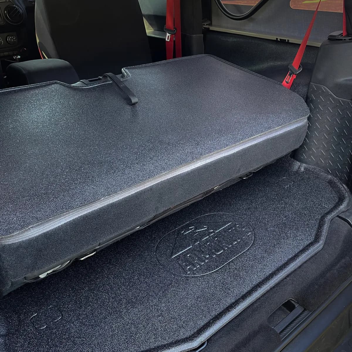 11-18 Wrangler JK 2dr cargo upgrade wheelhouse covers (l/r) seatback cover mesa smoke