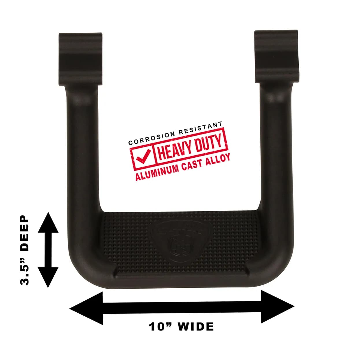 CARR - 102551 - HOOP II; Assist/Side Step; XP3 Black Powder Coat; Pair